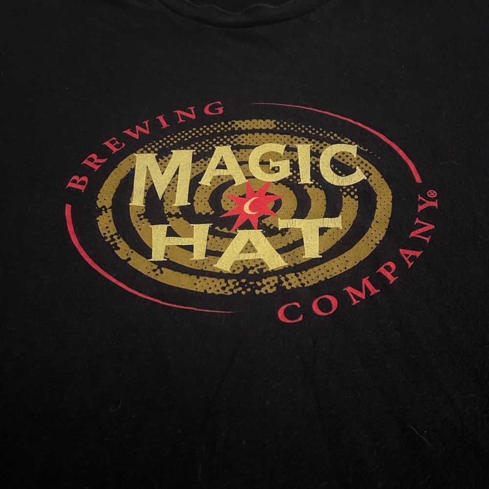 Magic Hat Brewing Company double sided print t-shirt - Picture 2 of 6